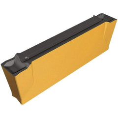 Iscar - DGN2002 Grade IC830, Carbide Cutoff Insert - Neutral Lead Angle, TiAlN/AlTiN/TiN Finish - Benchmark Tooling