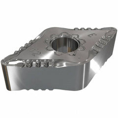 Iscar - DNMG432 F3P Grade IC807 Carbide Turning Insert - TiAlN/TiN Finish, 55° Diamond, 12.7mm Inscr Circle, 4.76mm Thick, 0.8mm Corner Radius - Benchmark Tooling