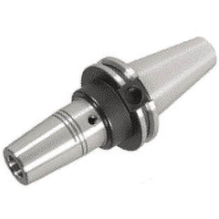 Iscar - 40mm Shank Diam, 1/4" Hole Diam, CAT40 Taper Shank Shrink Fit Tool Holder & Adapter - 3-1/2" Projection, 1.417" Clamping Depth - Exact Industrial Supply