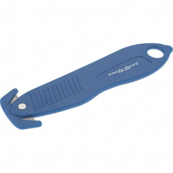 PRO-SAFE - Utility Knives, Snap Blades & Box Cutters Type: Safety Cutter Blade Type: Recessed/Hook Blade - Benchmark Tooling