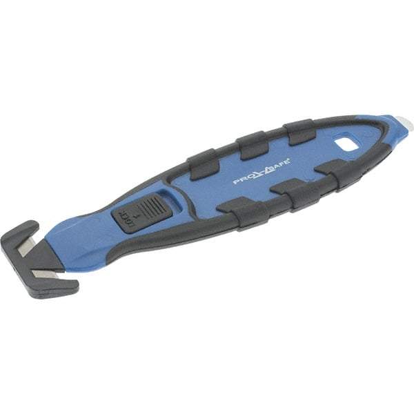 PRO-SAFE - Utility Knives, Snap Blades & Box Cutters Type: Safety Cutter Blade Type: Recessed/Hook Blade - Benchmark Tooling