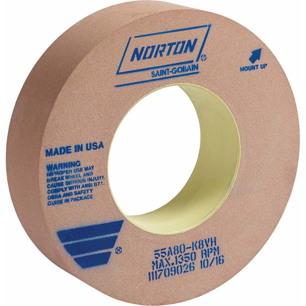 Norton - Centerless & Cylindrical Grinding Wheels Wheel Diameter (Inch): 20 Wheel Width (Inch): 8 - Benchmark Tooling