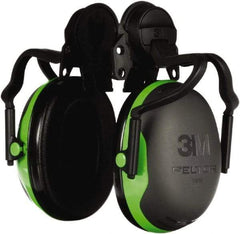 3M - Hard Hat Cap Mounted Black Earmuffs - 20 NRR Rating - Benchmark Tooling