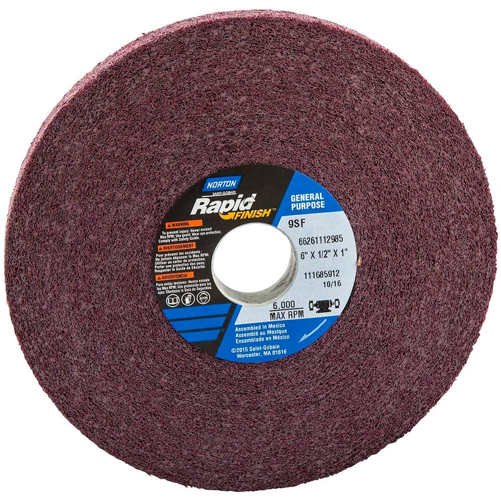 Norton - Deburring Wheels Wheel Type: Convolute Wheel Diameter (Inch): 6 - Benchmark Tooling