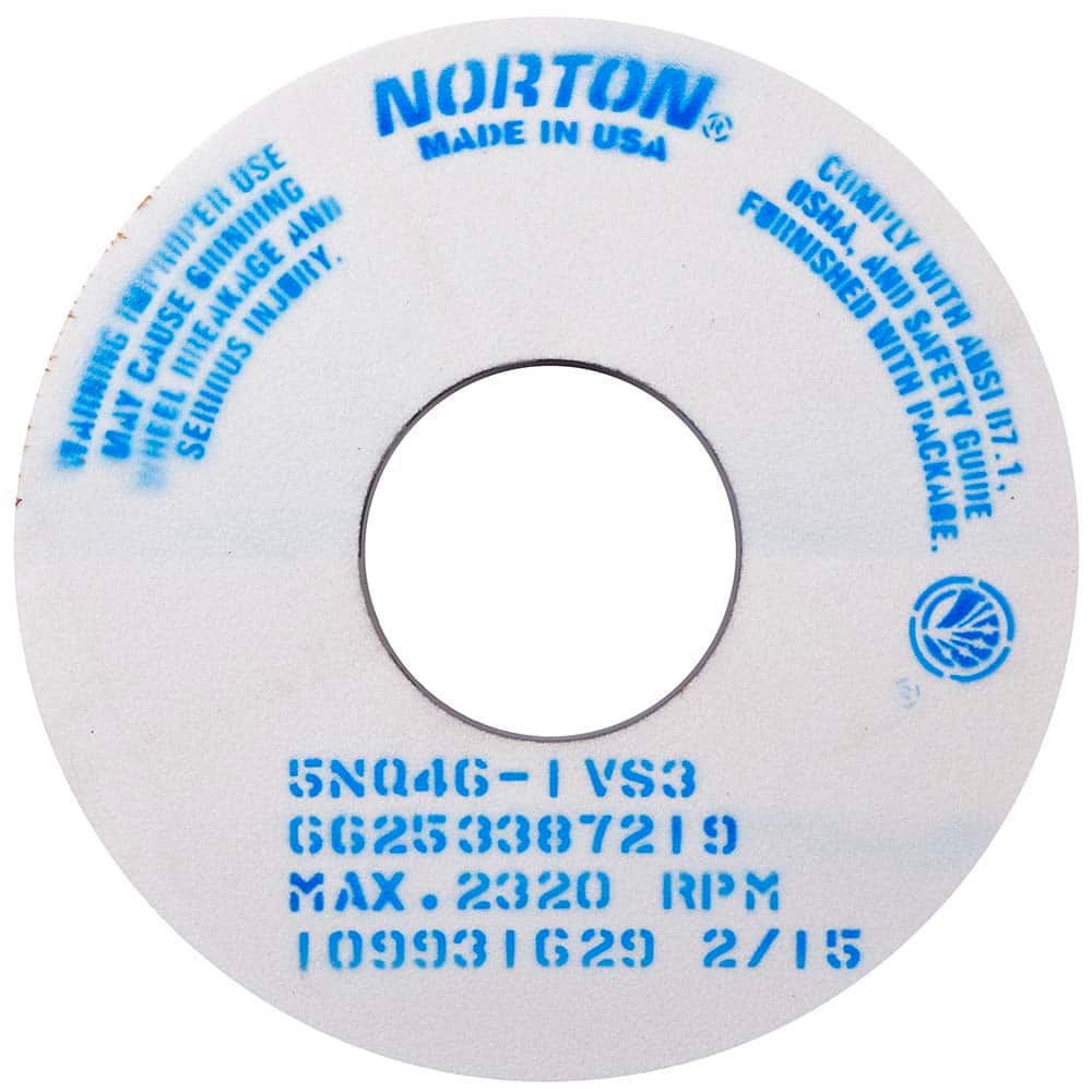 Norton - Tool & Cutter Grinding Wheels Wheel Type: Type 1 Wheel Diameter (Inch): 14 - Benchmark Tooling