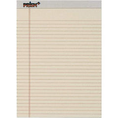 TOPS - 50 Sheet, 8-1/2 x 11-3/4", Legal/Wide (Style) Legal Pad - Pastel Ivory - Benchmark Tooling