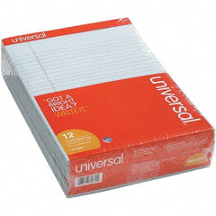 UNIVERSAL - 50 Sheet, 8-1/2 x 11", Legal (Style) Note Pad - Blue - Benchmark Tooling