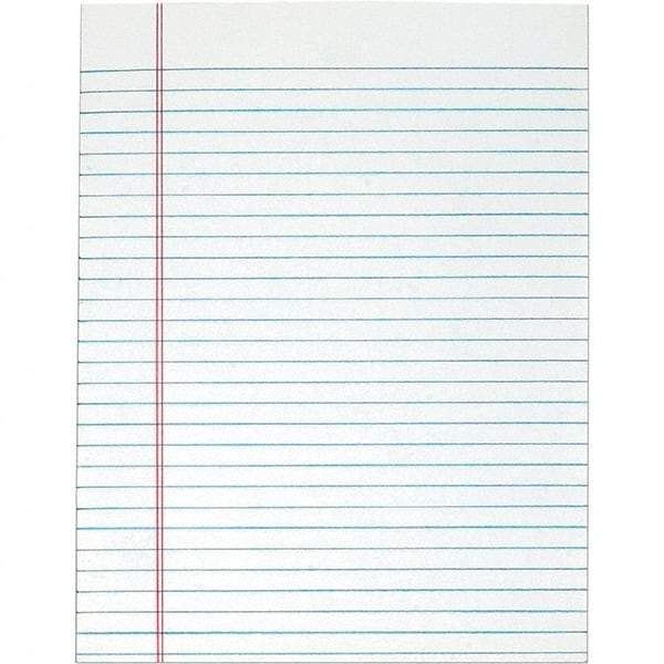 TOPS - 50 Sheet, 8-1/2 x 11", Legal/Wide (Style) Legal Pad - White - Benchmark Tooling