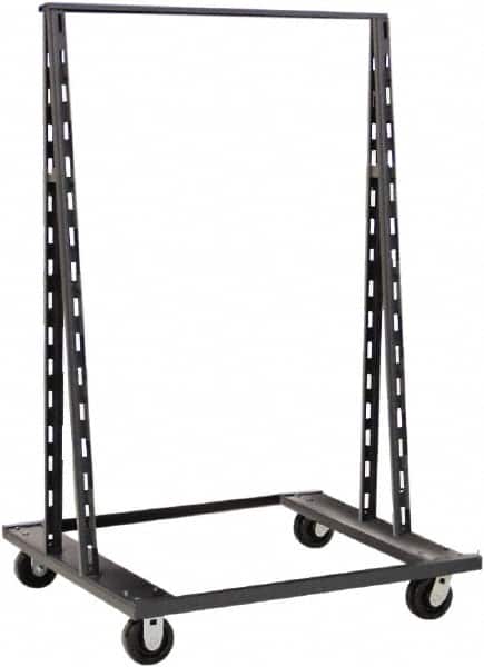 Valley Craft - 38" Wide x 63" High x 40" Deep, A-Frame Cart - 2,500 Lb Capacity - Benchmark Tooling