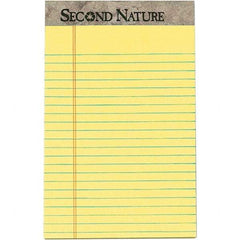 TOPS - 50 Sheet, 5 x 8", Narrow Writing Pad - Canary - Benchmark Tooling