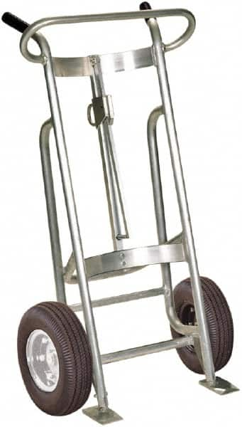 Valley Craft - 800 Lb Load Capacity, 30 & 55 Gal Drum Hand Truck - For 30 Gal & 55 Gal Drums - Benchmark Tooling