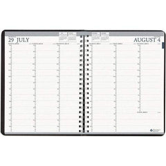 House of Doolittle - 112 Sheet, 8-1/2 x 11", Weekly Planner - Black - Benchmark Tooling