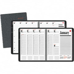 AT-A-GLANCE - 128 Sheet, 8-1/4 x 11", Weekly/Monthly Appointment Book - Black - Benchmark Tooling