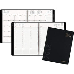 AT-A-GLANCE - 160 Sheet, 8-1/4 x 10-7/8", Weekly/Monthly Planner - Black - Benchmark Tooling