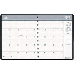 House of Doolittle - 32 Sheet, 8 1/2 x 11", Monthly Planner - Black - Benchmark Tooling