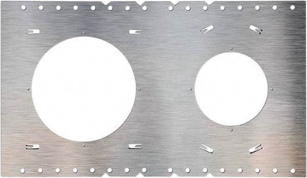 Philips - Aluminum Silver Light Fixture Plate - For Use with FDL Flat Down Lights - Benchmark Tooling