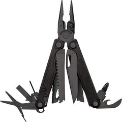 Leatherman - 1 Piece, Multi-Tool Set with 19 Functions - Black, 4" Closed Length - Benchmark Tooling