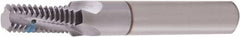 Vargus - 1 - 11-1/2 NPT, 0.746" Cutting Diam, 4 Flute, Solid Carbide Helical Flute Thread Mill - Internal/External Thread, 0.913" LOC, 4.016" OAL, 3/4" Shank Diam - Exact Industrial Supply