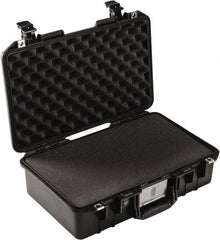 Pelican Products, Inc. - 12-51/64" Wide x 6-57/64" High, Aircase w/Foam - Black - Benchmark Tooling