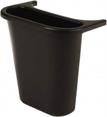 Rubbermaid - 14 Qt Black Rectangle Recycling Container - 297mm High x 269.24mm Long x 185.42mm Wide - Benchmark Tooling