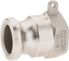 Dixon Valve & Coupling - 1" Stainless Steel Cam & Groove Suction & Discharge Hose Male Adapter Female NPT Thread - Part A, 1" Thread, 250 Max psi - Benchmark Tooling