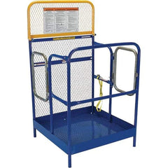 Vestil - 65" Platform - Forklift Work Platform, 1,000 Lb Capacity, 65-5/8" Platform Height, 36" Base Width x 36" Base Depth - Benchmark Tooling