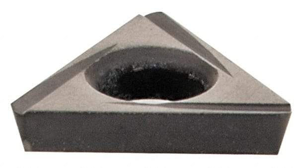 Kennametal - TDHH1280751 Grade KCU10 Carbide Turning Insert - AlTiN Finish, 60° Triangle, 0.1598" Inscr Circle, 3/64" Thick, 1/64" Corner Radius - Benchmark Tooling
