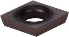 Kennametal - CDHB1.20.60.5 Grade KCU25 Carbide Turning Insert - AlTiN Finish, 80° Diamond, 5/32" Inscr Circle, 0.04 Thick, 0.007" Corner Radius - Benchmark Tooling