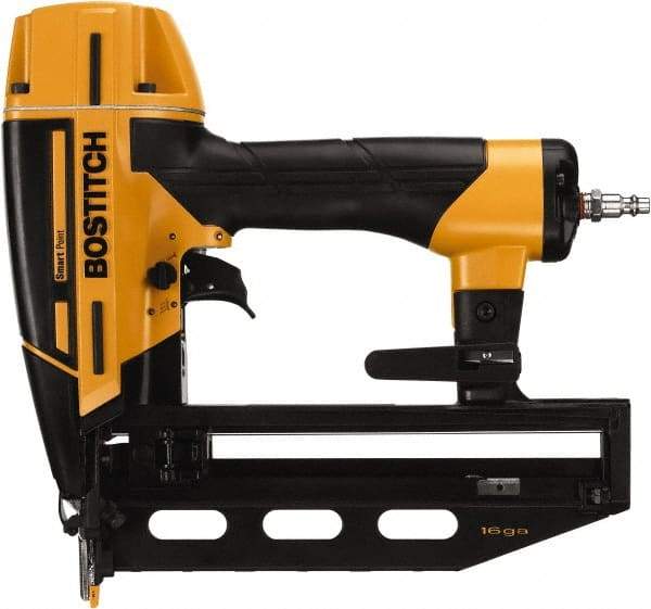 Stanley Bostitch - 1-1/4 to 2-1/2" Nail Length, 16 Gauge Finish Air Nailer Kit - 70 to 120 psi - Benchmark Tooling