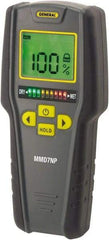 General - 32 to 104°F Operating Temp, Moisture Meter - LCD Display, Accurate to ±4% - Benchmark Tooling