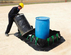 UltraTech - 2,244 Gal Copolymer 2000 Ultra-Spill Berm - 1' High x 15' Wide x 20" Long - Benchmark Tooling