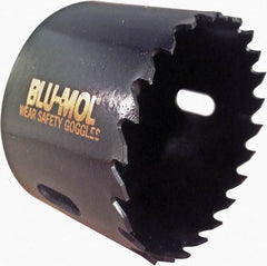 Disston - 2-1/8" Diam, 1-1/2" Cutting Depth, Hole Saw - Carbide-Tipped Saw, Toothed Edge - Benchmark Tooling