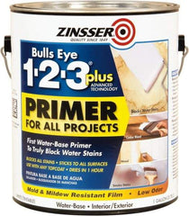 Rust-Oleum - 1 Gal White Alkyd Primer - 400 Sq Ft Coverage, 4 gL Content, Quick Drying, Interior/Exterior - Benchmark Tooling