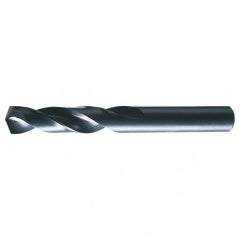 #12 RHS / RHC HSS 135 Degree Split Point Heavy Duty Screw Machine Length Drill - Steam Oxide - Benchmark Tooling