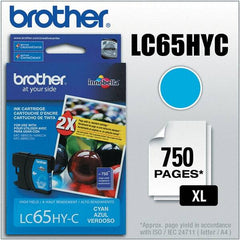 Brother - Cyan Ink Cartridge - Use with Brother MFC-5890CN, 5895CW, 6490CW, 6890CDW - Benchmark Tooling