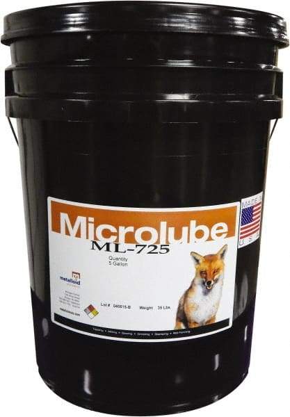 Metalloid - Microlubricant ML-725, 1 Gal Bottle Cutting & Sawing Fluid - Straight Oil - Benchmark Tooling