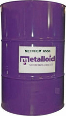 Metalloid - MetChem 6550, 55 Gal Drum Cutting Fluid - Synthetic - Benchmark Tooling