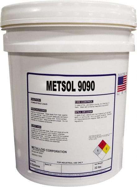 Metalloid - Metsol 9090, 55 Gal Drum Cutting Fluid - Water Soluble - Benchmark Tooling