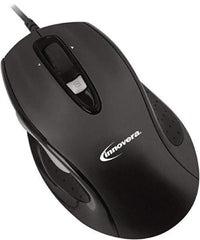 innovera - Black Mouse - Use with Mac OS X 10.4-10.7, Windows 98SE, Windows 2000, Windows XP, Windows Vista, 7 - Benchmark Tooling