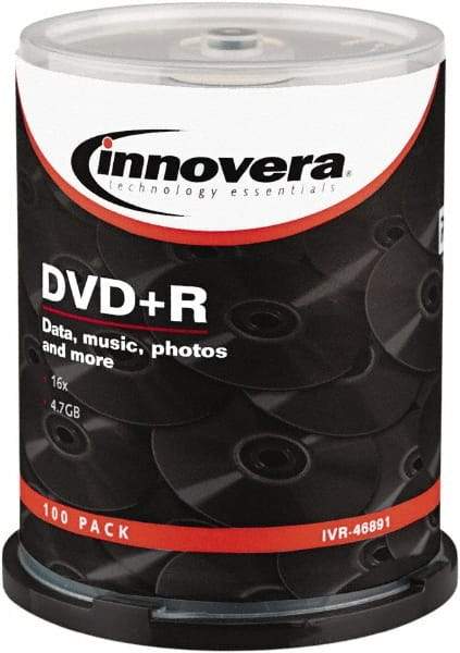 innovera - DVD+R Discs - Use with CD, DVD Drives - Benchmark Tooling