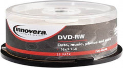 innovera - DVD-RW Discs - Use with CD, DVD Drives - Benchmark Tooling