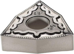 Sumitomo - WNMG431 EEF Grade AC6030M Carbide Turning Insert - 80° Trigon, 1/2" Inscr Circle, 3/16" Thick, 1/64" Corner Radius - Benchmark Tooling
