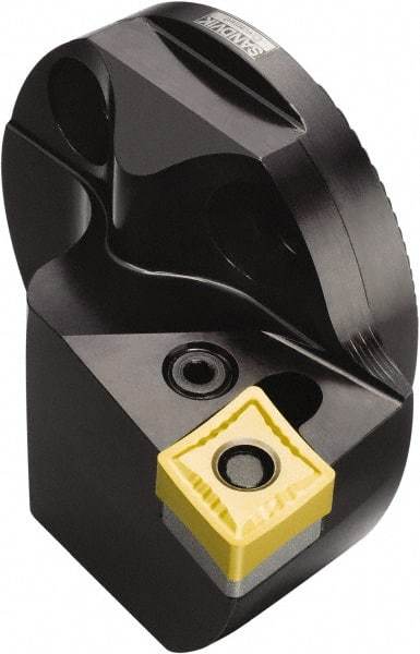Sandvik Coromant - Right Hand Cut, Size 50, CNMG 543 Insert Compatiblity, Modular Turning & Profiling Cutting Unit Head - 35mm Ctr to Cutting Edge, 40mm Head Length, Through Coolant, Series T-Max P - Benchmark Tooling