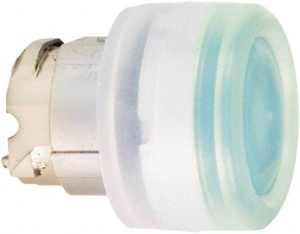Schneider Electric - 22mm Mount Hole, Flush, Pushbutton Switch Only - Round, Green Pushbutton, Nonilluminated, Momentary (MO) - Benchmark Tooling