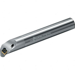 Walter - SDUC, Left Hand Cut, 93° Lead Angle, 32mm Shank Height x 32mm Shank Width, Positive Rake Indexable Turning Toolholder - 300mm OAL, DC..11T3.. Insert Compatibility, Series E25T - Benchmark Tooling