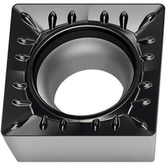 Walter - SCMT32.52 RK4 Grade WKK10S Carbide Turning Insert - TiCN/Al2O3 Finish, 90° Square, 3/8" Inscr Circle, 5/32" Thick, 1/32" Corner Radius - Benchmark Tooling