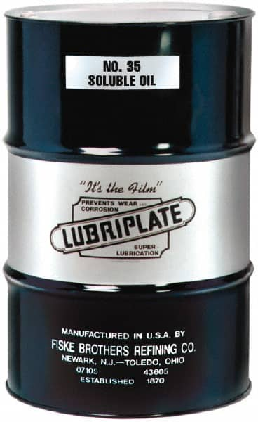 Lubriplate - Lubriplate 35, 55 Gal Drum Cutting Fluid - Water Soluble - Benchmark Tooling