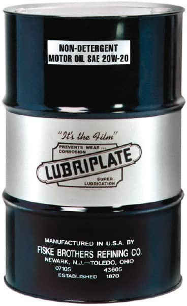 Lubriplate - 55 Gal Nondetergent Automotive Oil - Grade 20W-20 - Benchmark Tooling