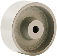 Fairbanks - 6 Inch Diameter x 2 Inch Wide, Semi-Steel Caster Wheel - 1,200 Lb. Capacity, 2-3/16 Inch Hub Length, 1/2 Inch Axle Diameter, Plain Bearing - Benchmark Tooling