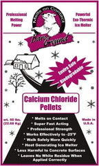 Bare Ground Solutions - 50 Lb Bag Calcium Chloride Pellets - Effective to -20°F - Benchmark Tooling